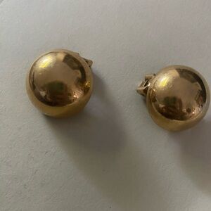 Christian Dior vintage clip on earrings